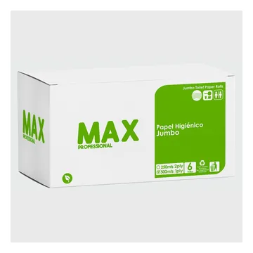 Papel higiénico MAX 6/500 MTS