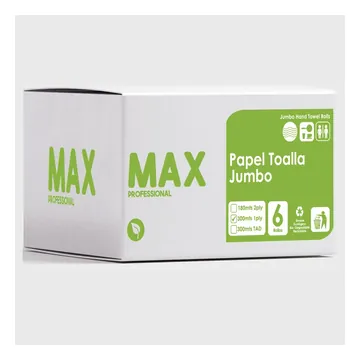 Papel toalla MAX 6/300MTS