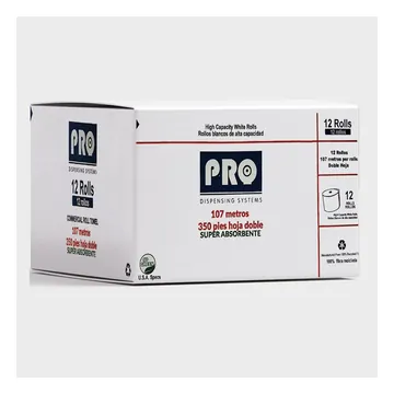 Papel toalla PRO 2PLY 12/107MTS