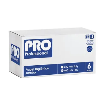 Papel higiénico PRO 6/400 MTS