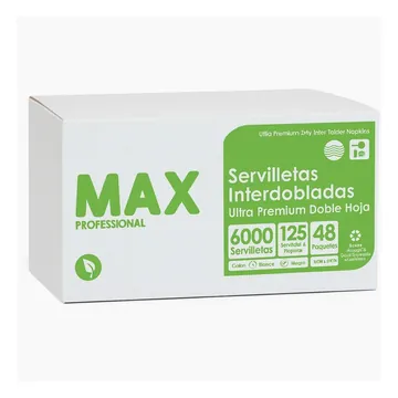 Servilletas interdobladas PRO 1PLY 10X20 6000